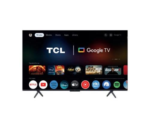 TV Set TCL 50 " 4K Ultra HD 3840 x 2160 pixels Flat QD-Mini LED 50C61K