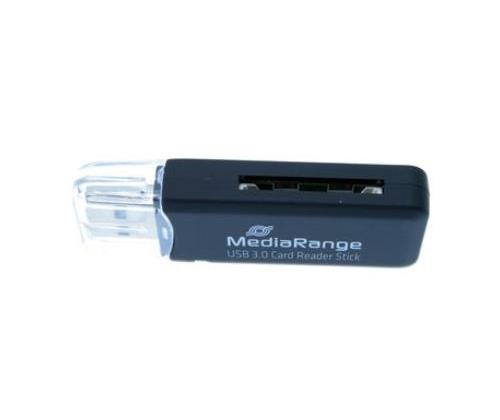 MEMORY READER USB3.0 STICK/BLACK MRCS507 MEDIARANGE