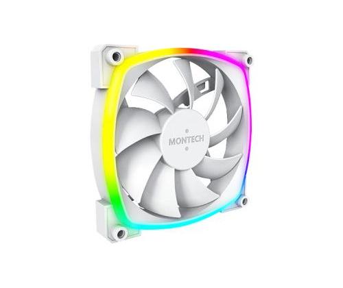 CASE FAN 120MM/AX120 PWM WHITE 3 IN 1 MONTECH