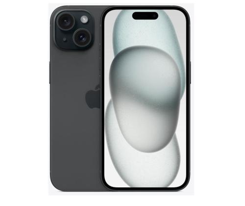 MOBILE PHONE IPHONE 15/256GB BLACK MTP63ZD/A APPLE