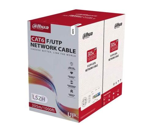 CABLE CAT6 UTP 305M WHITE/PFM923I-6FN-CD-WHITE DAHUA