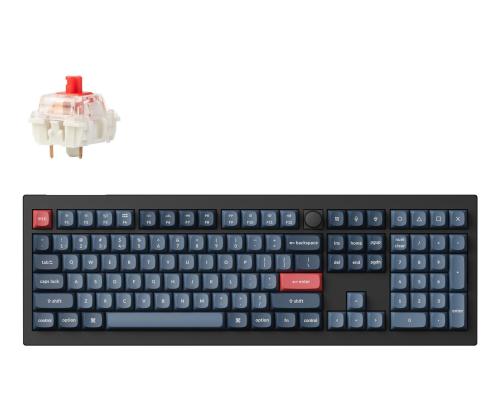 KEYBOARD WRL V6 MAX/CARBON BLACK V6M-D1 KEYCHRON