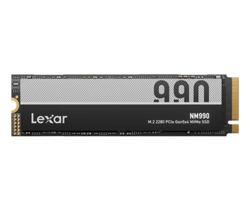 SSD LEXAR NM990 1TB M.2 NVMe Write speed 7500 MBytes/sec Read speed 14000 MBytes/sec 2.45mm TBW 750…