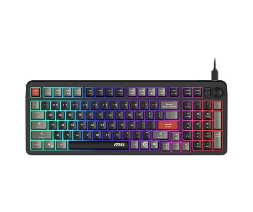 KEYBOARD GAMING BLACK US/FORGE GK110 US MSI