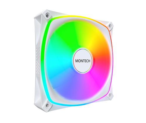 CASE FAN 120MM/RX120 PRO WHITE MONTECH