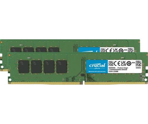MEMORY DIMM 64GB PC25600 DDR4/KIT2 CT2K32G4DFD832A CRUCIAL