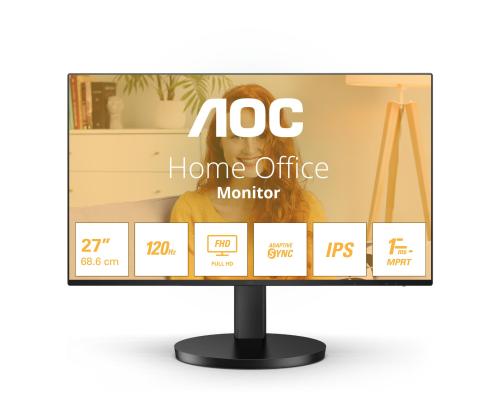 LCD Monitor AOC 27B3HA2 27" Business Panel IPS 1920x1080 16:9 100 Hz Matte 4 ms Speakers Tilt…