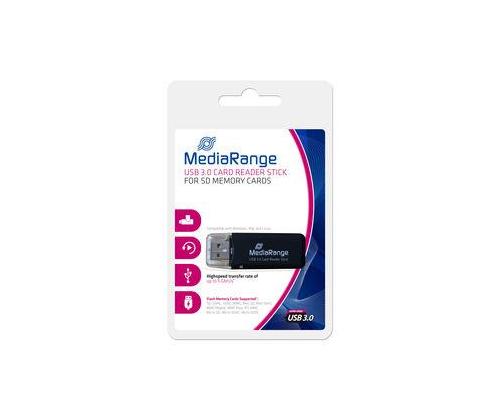 MEMORY READER USB3.0 STICK/BLACK MRCS507 MEDIARANGE