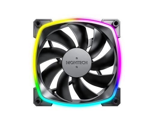 CASE FAN 120MM/AX120 PWM BLACK MONTECH