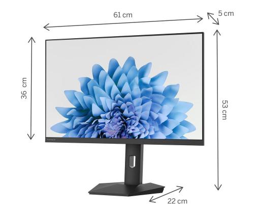 LCD Monitor THOMSON 27 " 1920 x 1080 pixels Full HD Native aspect ratio 16:9 Flat M27FB5C15
