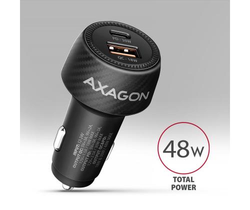 MOBILE CHARGER CAR USB 2PORT/48W PWC-PQ48 AXAGON