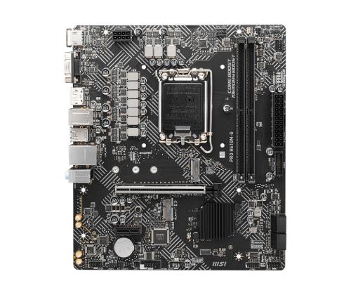 Mainboard MSI PRO H610M-G Intel H610 LGA 1700 micro ATX RAM DDR5-SDRAM 2xSlots 1xPCI Express x1…