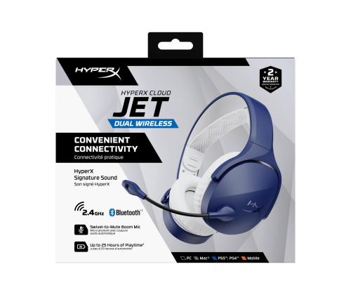 HEADSET HYPERX CLOUD JET/WRL GAM BLU AM7A0AA HYPERX