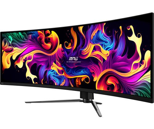 Monitor MSI MPG 491CQP QD-OLED 49" Gaming/Curved Panel QD-OLED 5120x1440 32:9 144Hz Matte 0.03 ms…