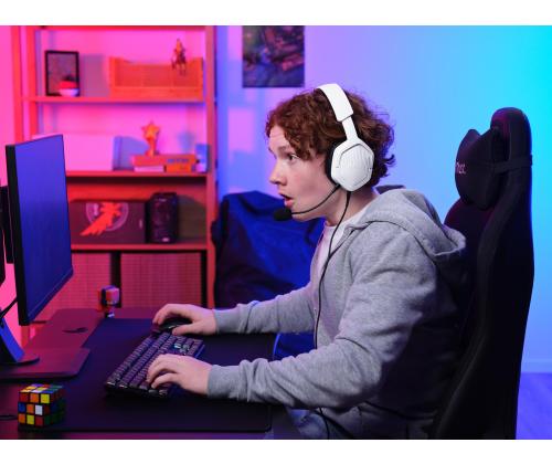 HEADSET GXT492W CARUS/WHITE 25448 TRUST