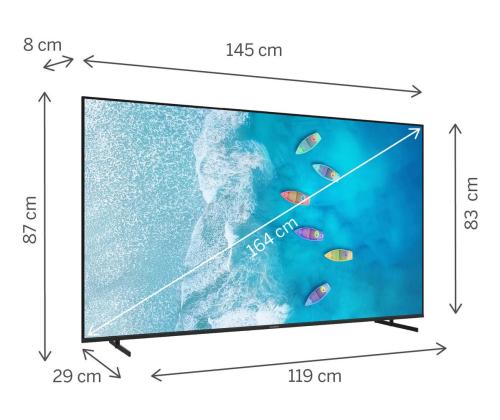 TV Set THOMSON 65 " 4K Ultra HD 3840 x 2160 pixels Flat 16:9 LED 65UG4S15