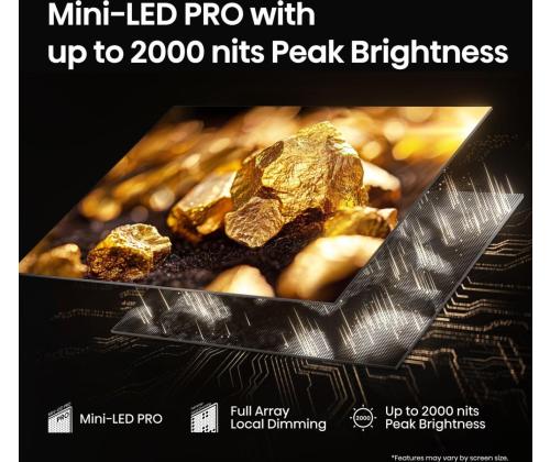 TV Set HISENSE 65 " 4K Ultra HD 3840 x 2160 pixels Flat 16:9 ULED 65U7QPRO