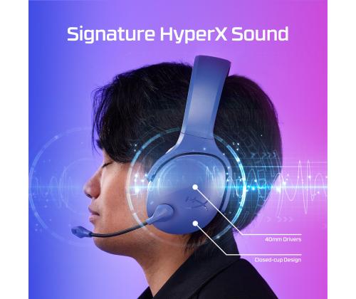 HEADSET HYPERX CLOUD JET/WRL GAM BLU AM7A0AA HYPERX