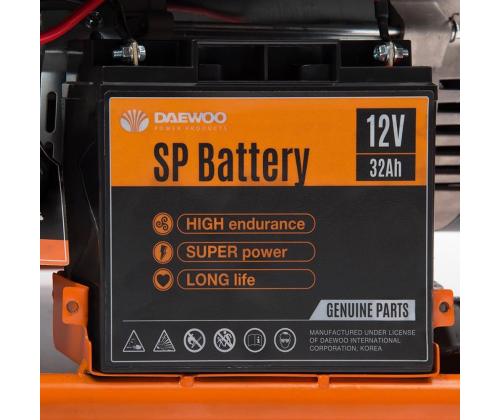 PETROL GENERATOR 6.5KW 230V/GDA 7500E DAEWOO