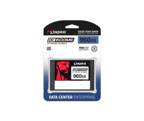 SSD KINGSTON 960 GB Serial ATA III 2.5" Write speed 530 MB/s Read speed 560 MB/s 1752xTBW rating…