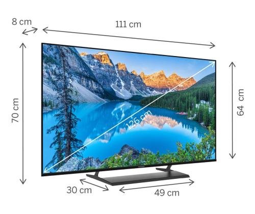 TV Set THOMSON 55 " 4K Ultra HD 3840 x 2160 pixels Flat 16:9 LED 55UG5X15