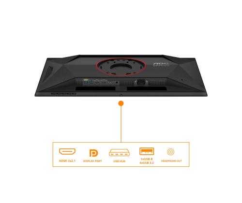 LCD Monitor AOC 27 " 2560 x 1440 pixels Quad HD Native aspect ratio 16:9 QD-OLED Flat Q27G4ZD