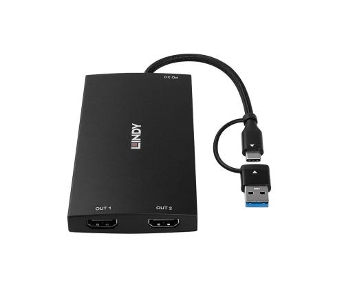 I/O CONVERTER USB-C/A TO HDMI/43430 LINDY