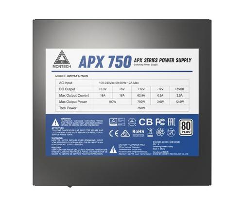 Power Supply MONTECH APX 750W 750 W APX750