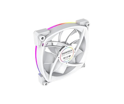 CASE FAN 120MM/AX120 PWM WHITE MONTECH