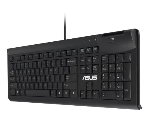 KEYBOARD KU100 BLACK/EST 90XB05E0-BKB050 ASUS