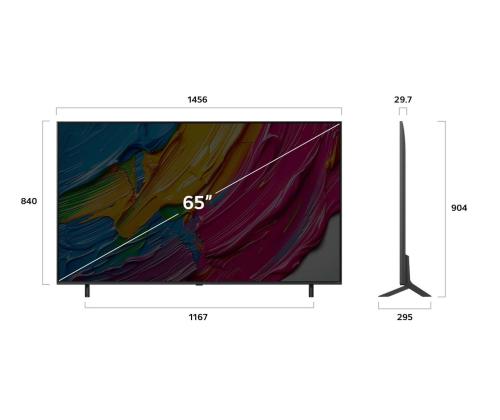 TV Set LG 65 " 4K Ultra HD 3840 x 2160 pixels Flat 16:9 QNED 65QNED80A3A
