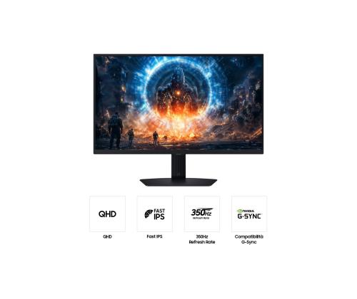 LCD Monitor SAMSUNG 27 " 2560 x 1440 pixels Quad HD Native aspect ratio 16:9 LCD Flat LS27FG602EUXEN