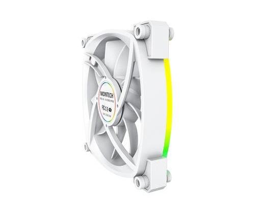 CASE FAN 120MM/AX120 PWM WHITE 3 IN 1 MONTECH