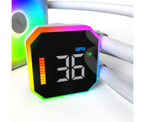 CPU COOLER MULTI SOCKET WHITE/HYPERFLOW DIGITAL 240 MONTECH