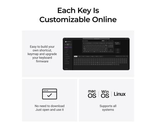 KEYBOARD WRL Q3 ULTRA/BLACK Q3U-M3 KEYCHRON