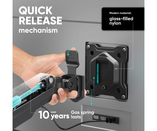 MONITOR ACC DESK MOUNT/13-32" BLACK G280-B ONKRON