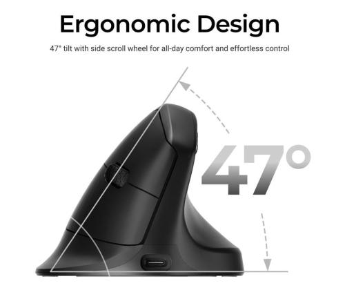 MOUSE USB OPTICAL WRL M5/BLACK M5-A23 KEYCHRON