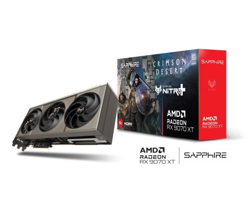 Graphics Card SAPPHIRE AMD Radeon RX 9070 XT 16 GB GDDR6 256 bit PCI Express x16 5.0 Active 11348…
