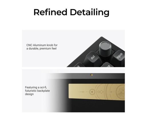 KEYBOARD WRL Q1 ULTRA/BLACK Q1U-M3 KEYCHRON