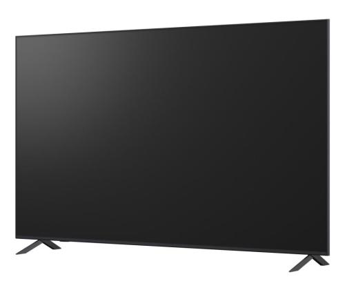 TV Set LG 86" 4K/Smart 3840x2160 Wireless LAN Bluetooth webOS Black 86QNED82A3B