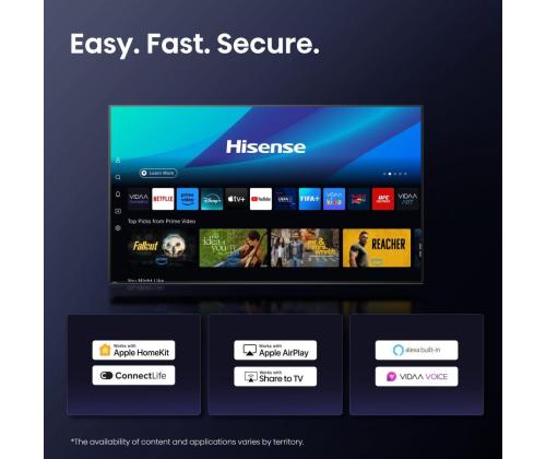 TV Set HISENSE 65 " 4K Ultra HD 3840 x 2160 pixels Flat 16:9 ULED 65U7QPRO