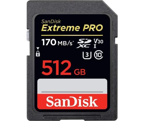MEMORY SDXC 512GB UHS-1/SDSDXXD-512G-GN4IN SANDISK