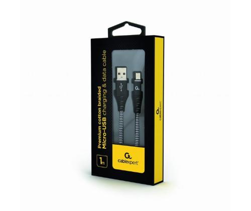 CABLE USB2 TO MICRO-USB 1M/CC-USB2B-AMMBM-1M-BW GEMBIRD