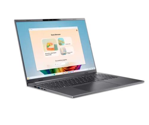 Notebook ACER Aspire Aspire 16 AI A16-11M-X9L6 CPU  Qualcomm Snapdragon X X1-26-100 3000 MHz 16"…