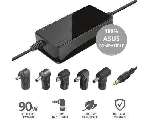 NB ACC AC ADAPTER 90W MAXO//ASUS BLACK 23390 TRUST