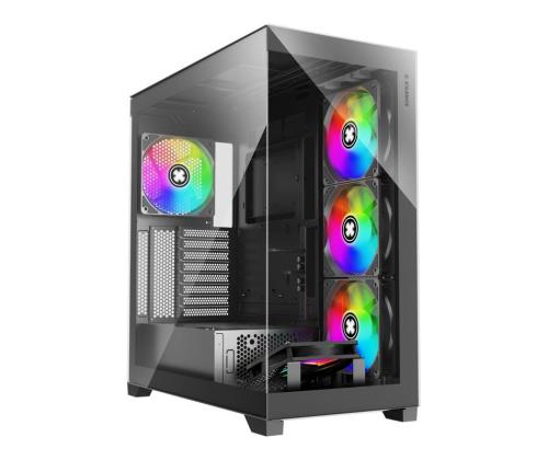 Case XILENCE ATX/micro ATX/Mini-ITX Black Midi Tower PC X818.ARGB
