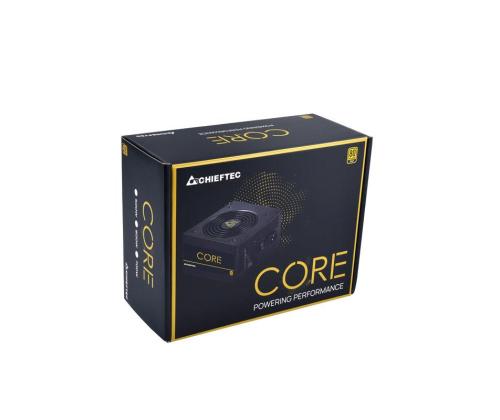 Power Supply CHIEFTEC 600 Watts Efficiency 80 PLUS GOLD PFC Active BBS-600S