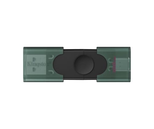 MEMORY DRIVE FLASH USB3.2/128G DUO DTDEG2/128GB KINGSTON