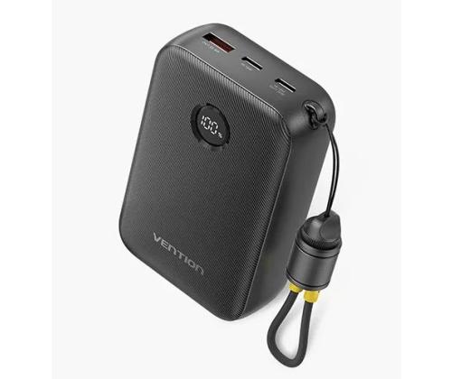 POWER BANK USB 20000MAH 22.5W/BLACK FKBB0-C VENTION