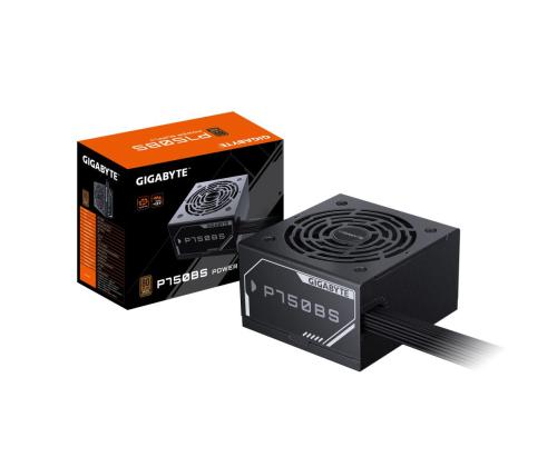 Power Supply GIGABYTE GP-P750BS 750 Watts Efficiency 80 PLUS BRONZE PFC Active MTBF 100000 hours...